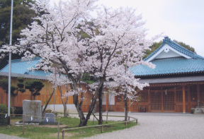 龍田大社境内 高橋虫麻呂の歌碑の画像2